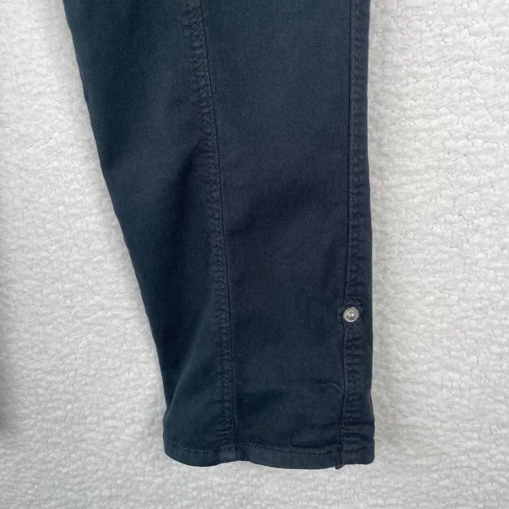 White House Black Market Pret-A-Pedi Slim Mid Rise Pants Navy  Size 6